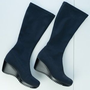 COPY - La Canadienne Womens Gaetana Pull On Wedge Mid Calf Boots Black Size 6.5